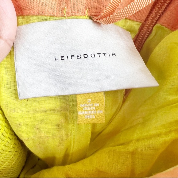 GUC Anthro Leifsdottir Ribboned Quilotoa Strapless Mini Cotton Dress - Picture 5 of 16